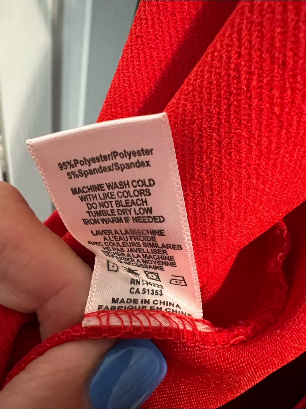 Anthropologie Vibrant Red Sleeveless V-Neck Tie-Waist Jumpsuit - Picture 6 of 8